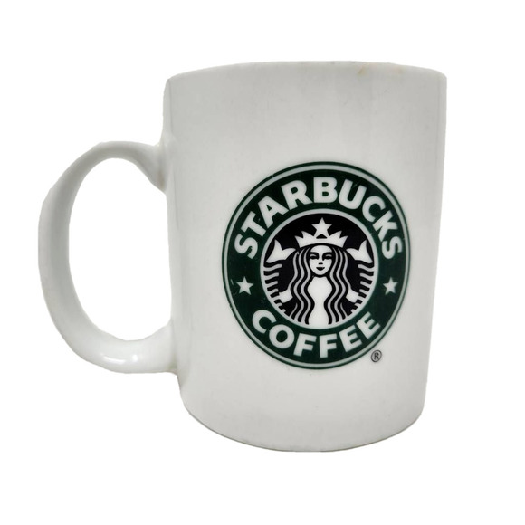 Starbucks Coffee Original Advertising Seal Mug White 2006 Collectible 10oz - Picture 1 of 8